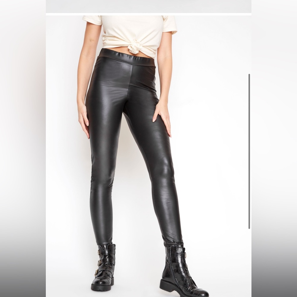 Long tall sally leather look legging TALL extra tall
